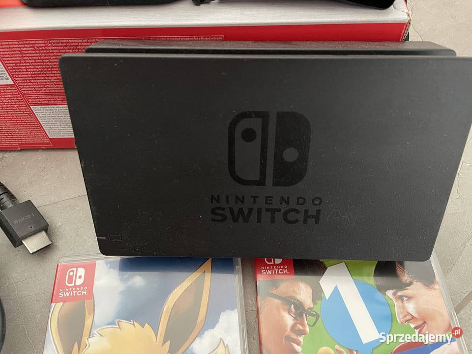 Nintendo Switch OLED Zestaw Gry Super Stan Inowrocław sprzedam