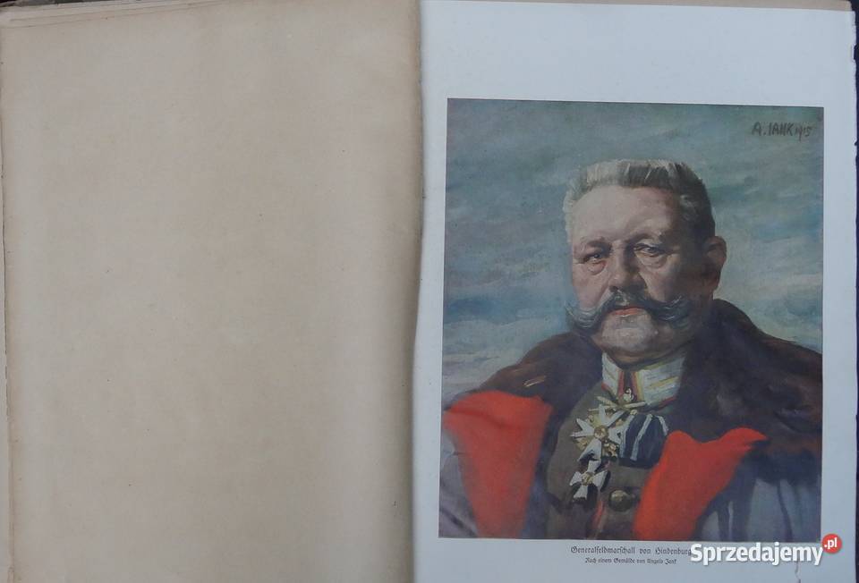Książka Die Grosse Zeit wydana w 1920 roku 443 Jelenia Góra sprzedam