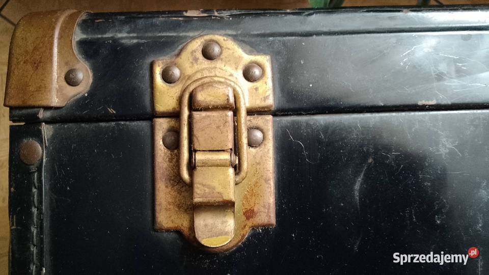 Stara walizka z okuciami kujawsko-pomorskie Nakło nad Notecią sprzedam