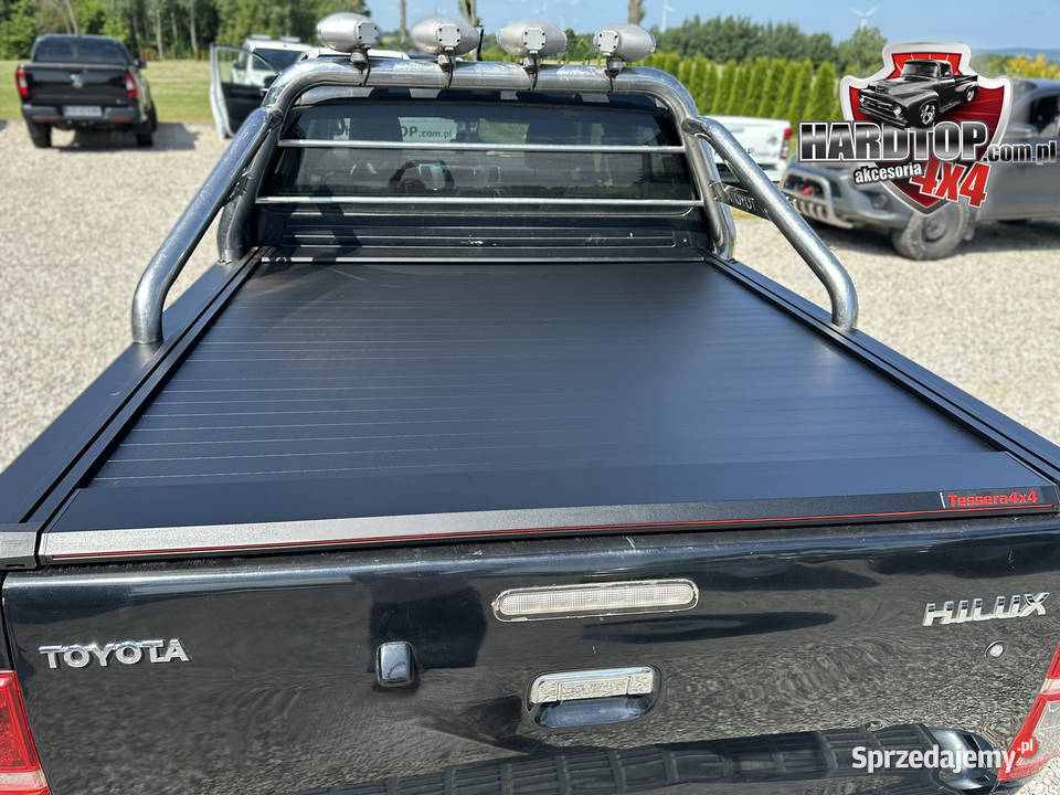 Roleta Aluminiowa zabudowa paki   Toyota Hilux Pasłęk