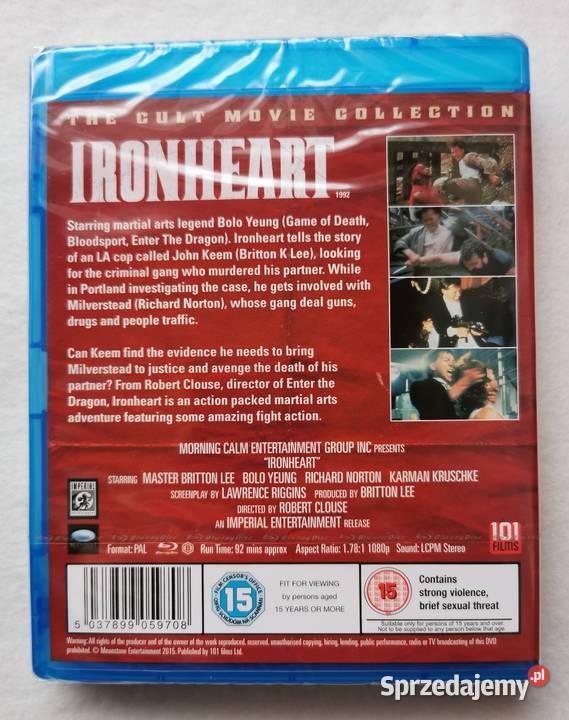 Ironheart Żelazne Serce Bluray En 1992 2015 Bolo akcja Wytrzyszczki