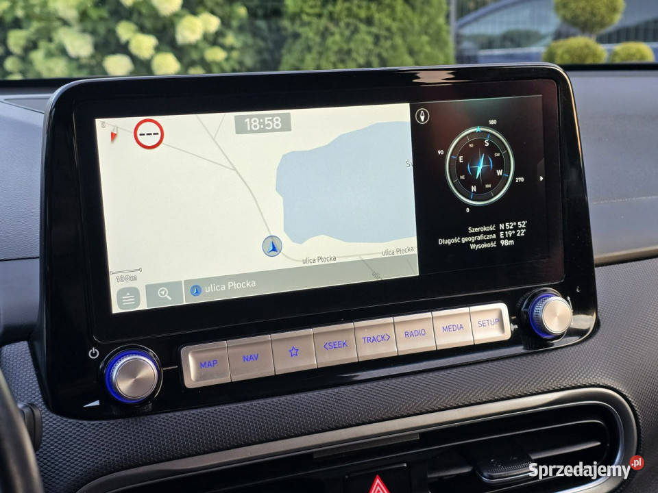 Hyundai Kona Electric Premium Bezwypadkowa Skępe