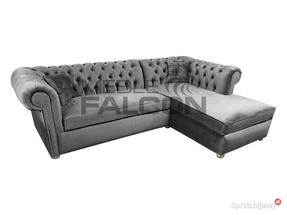 Pikowany narożnik Chesterfield Focus PRODUCENT mazowieckie