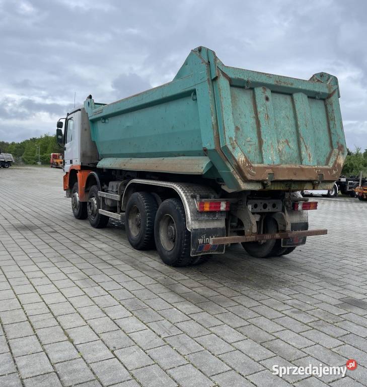 Wywrotka 8x6 Mercedes Berli mazowieckie Warszawa sprzedam
