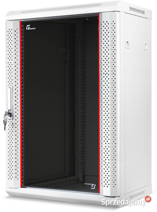 Szafa Rack Getfort 19 18U 600x450 wisząca szara szafy i akcesoria  Knurów