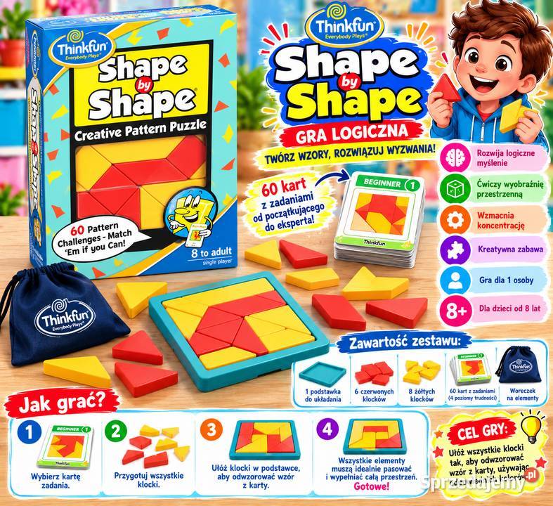 Gry Thinkfun Edukacyjne opolskie Chróścina