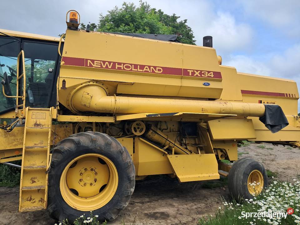 Kombajn zboża Nwe Holland TX34 Do kombajnów mazowieckie Koziczyn