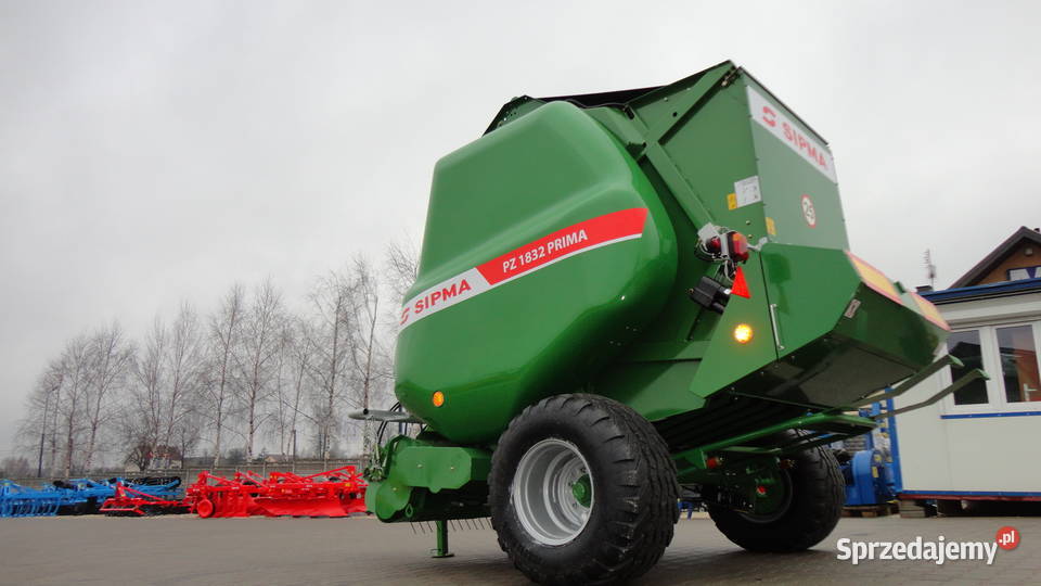 Prasa Rolka Pasowa Sipma 1832 siatka rotor noże Rolujące (belujące) Prasy Sulejów