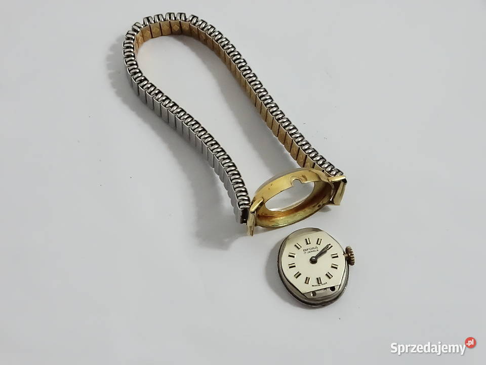 Piękna Vintage BIFORA 17 Jewels Klasyk z Niemiec