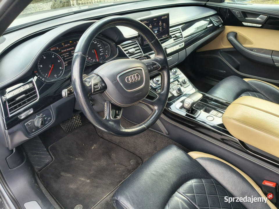Audi A8 42TDi 450 CHIP LONG Quattro Supe Stan D4 centralny zamek Mysłowice