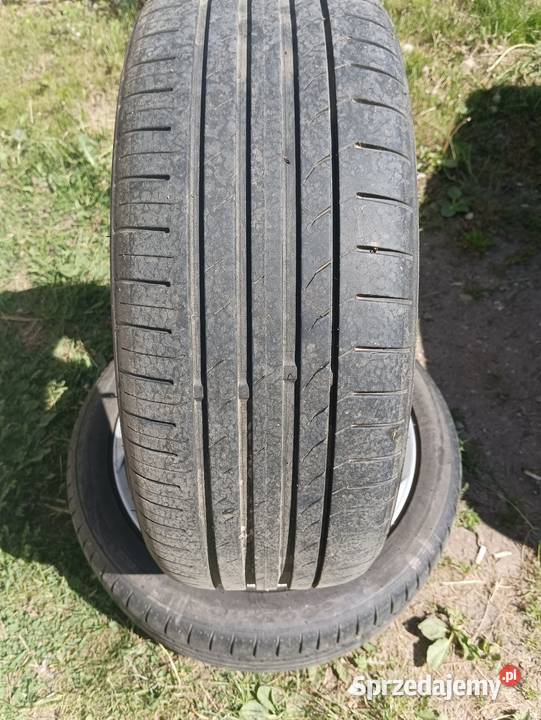 Alufelgi Saab 93 5x110 z oponami Lębork