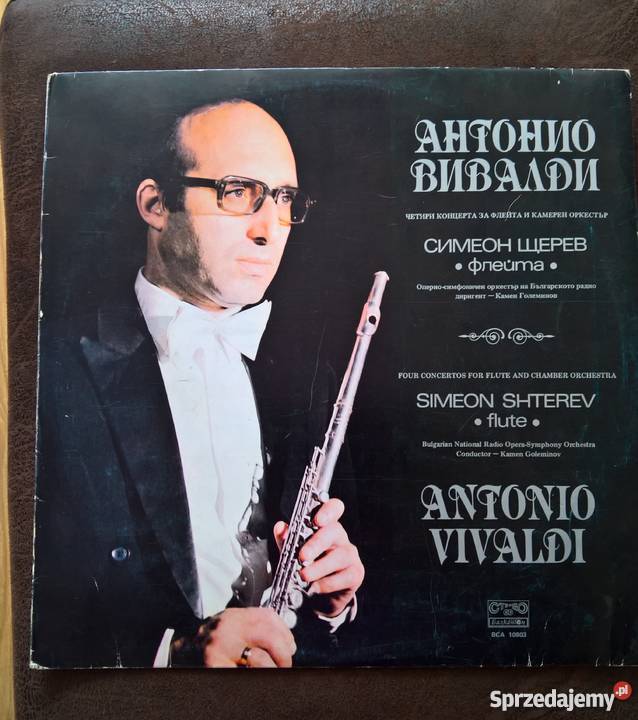 Płyty Winylowe Antonio Vivaldi Simeon Shterev Płyty i kasety dolnośląskie Wrocław