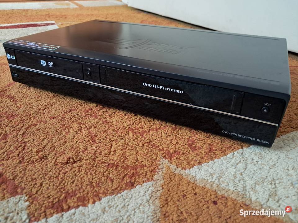 Nagrywarka VHS na DVD LG RC389H Pozostałe małopolskie Raba Wyżna