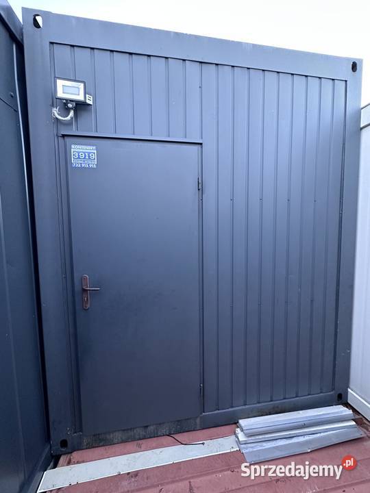 KONTENER BIUROWY SZATNIA BUDOWA KLIMATYZACJA