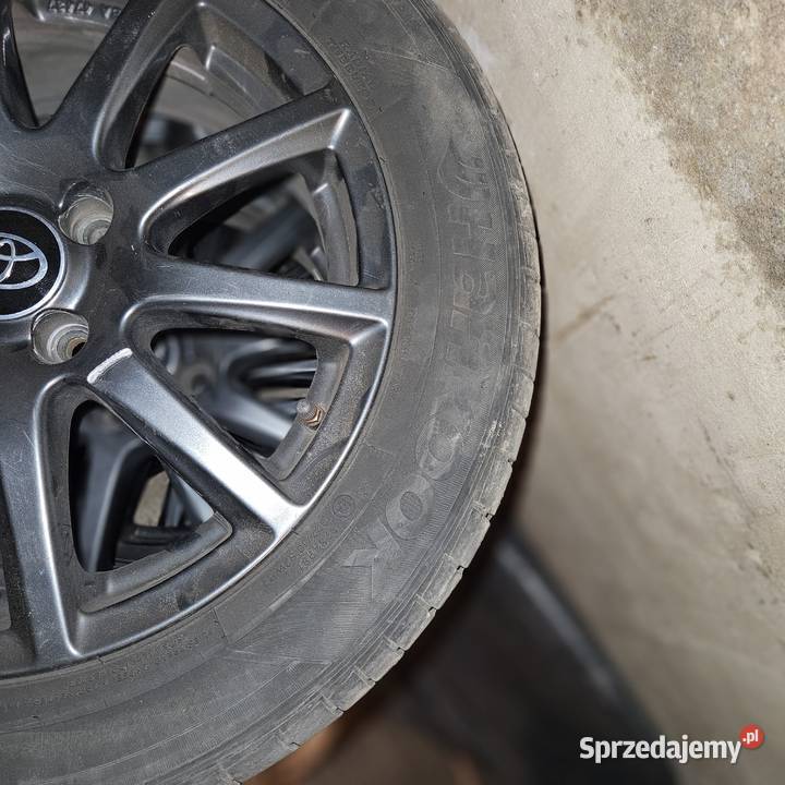 Alufelgi 4x100 R16 koła letnie opony hankook Łódź