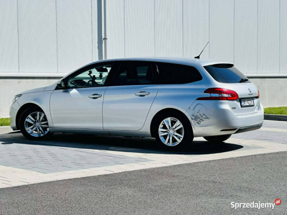 Peugeot 308 SW T9 Allure 16 eHDi 115 T9 20142021 srebrny Mikołów sprzedam