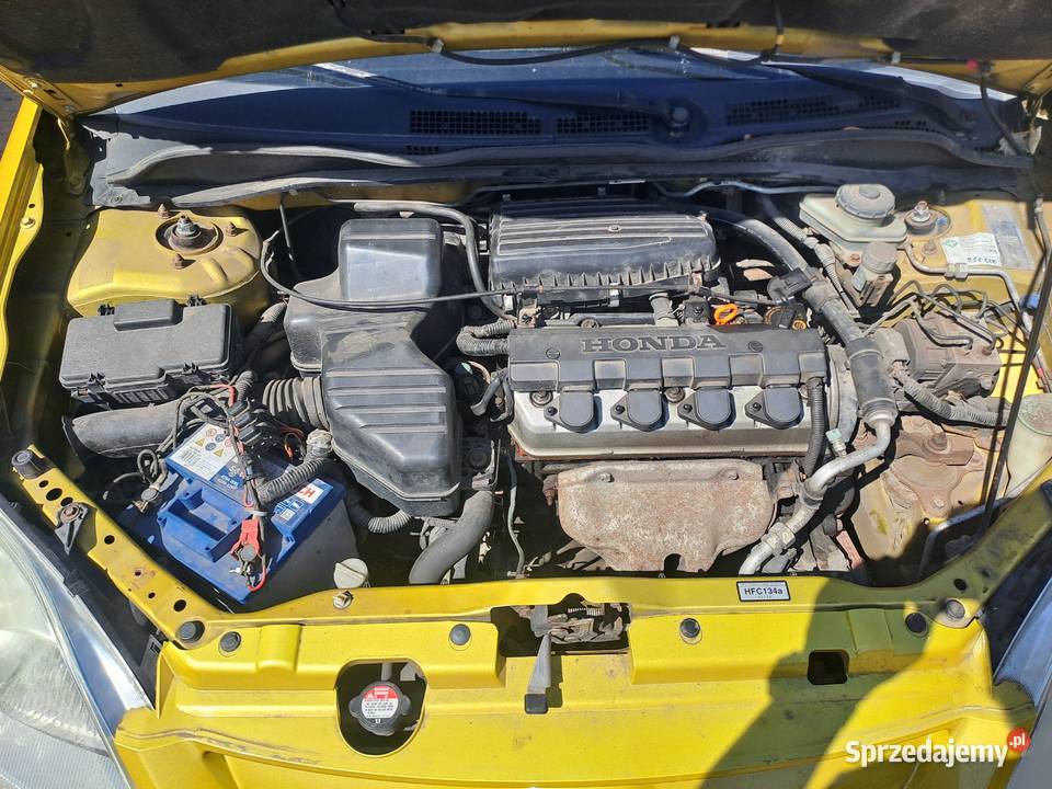 Honda Civic VII 7 generacji 14 16V 90 Hatchback welurowa tapicerka Brześć Kujawski