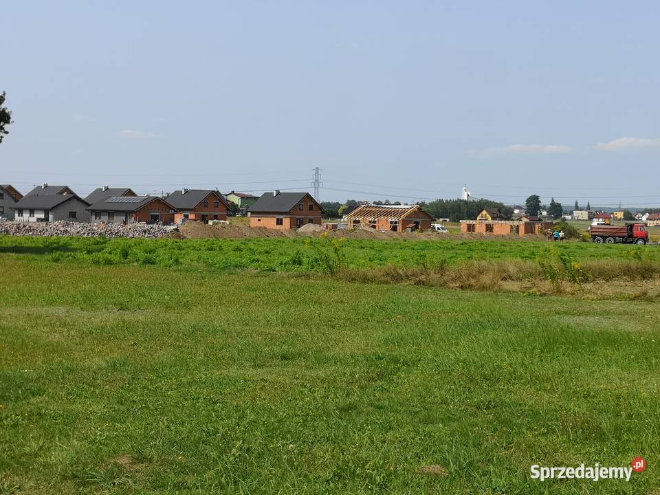 Działka budowlana Orzesze Mościska 960m2 42m śląskie