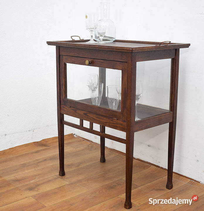 Herbaciarka barek szafka na serwis secesja Świdnica sprzedam