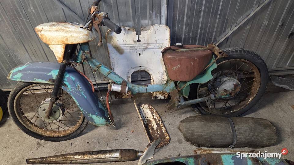 Jawa 50 pancerka skuter Pniewy