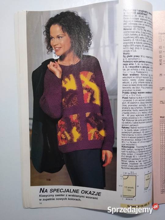 Mała Diana 341999 Robótki na drutach Rok wydania 1999 Czasopisma Gdańsk