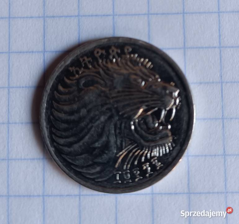 25 SANTIM 25 CENTYMÓW 2004 ETIOPIA Piszczac