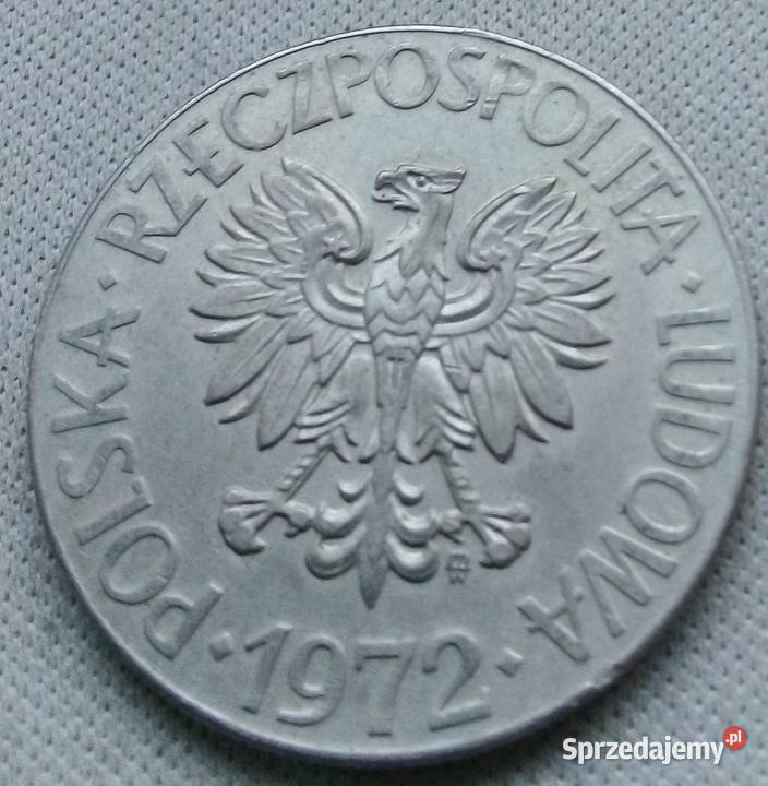 POLSKA10 1972 r CuNi TADEUSZ KOŚCIUSZKO mazowieckie Legionowo