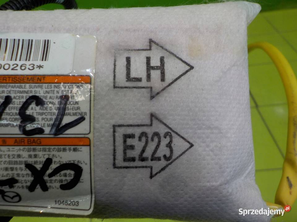 MAZDA CX7 23 T 08r AIRBAG poduszka fotela lewa Suków