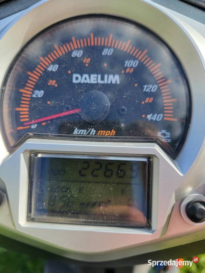 Daelim Otello 125 na wtrysku Zadbany skuter na bezwypadkowy pomorskie Starogard Gdański