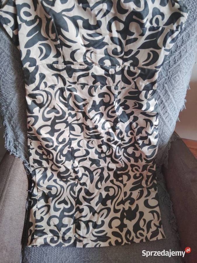 Ładna sukienka na codzień bez rękawów S warmińsko-mazurskie Lidzbark Warmiński