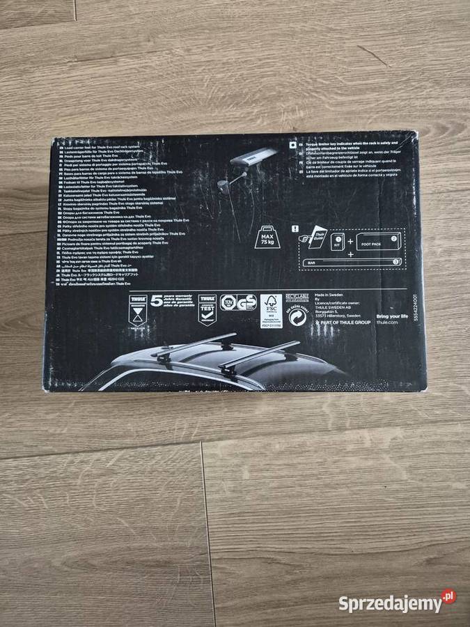 Stopy Thule Evo Flush Rail 710600 Koszalin sprzedam