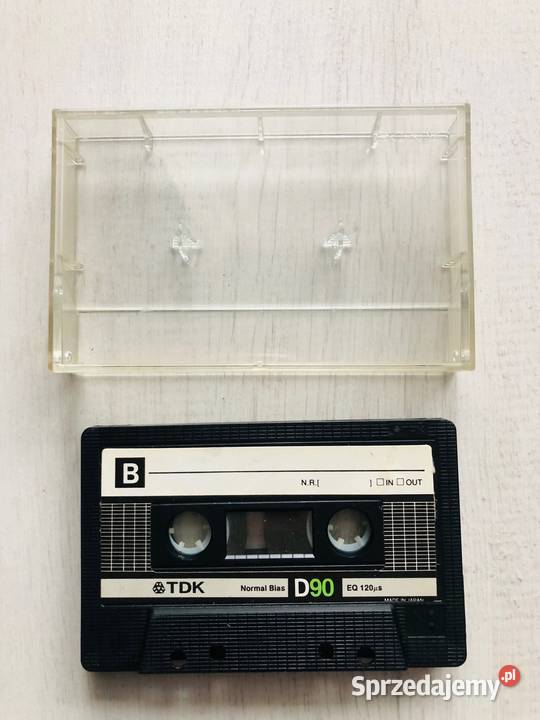 Kaseta magnetofonowa TDK D90 Łódź