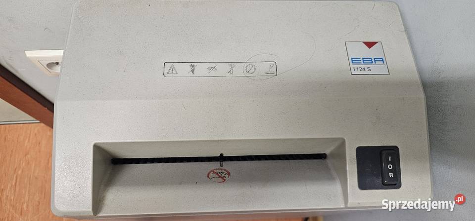 Niszczarka do papieru EBA 1124s Lubliniec