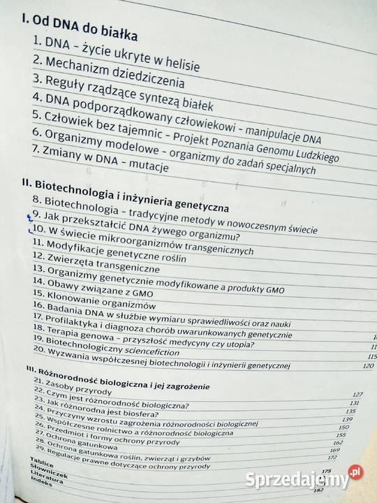 Biologia operon podręcznik ponadgimnazjalne mazowieckie