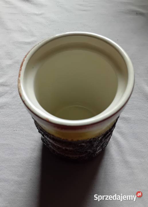 Wazonik Fat Lava Strehla DDR 1165 wielkopolskie Koźminek