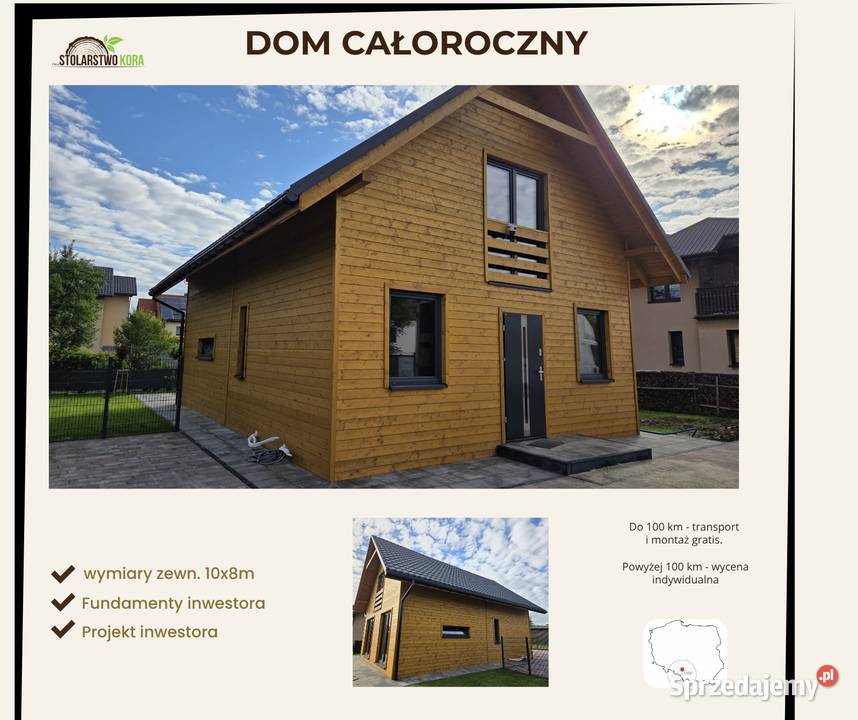 Dom z drewna Sprzedaż