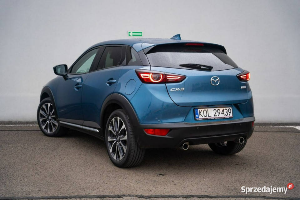Mazda CX3 Eternal Blue Salon Bezwypadkowy aluminiowe felgi Kraków
