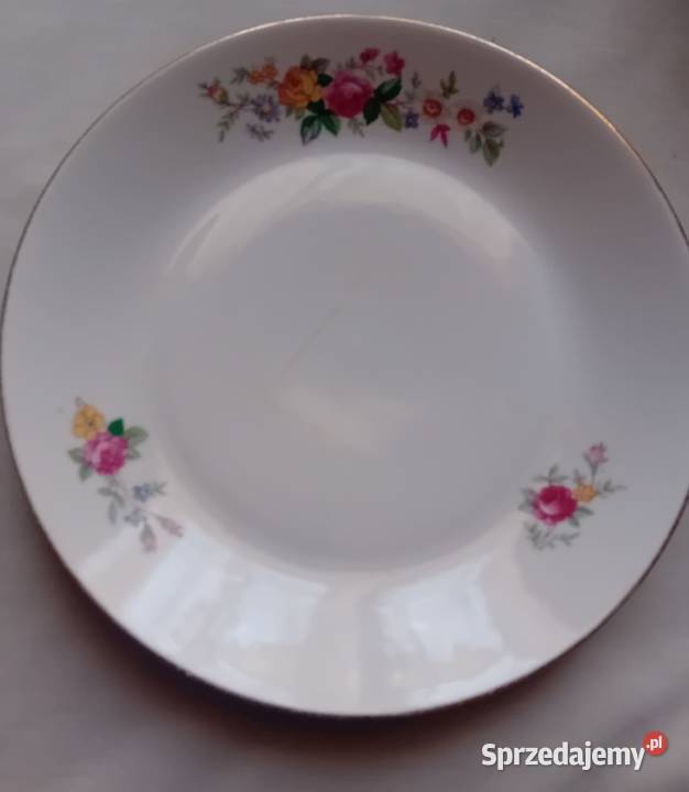 Komplet 6 talerzyków Chodzież z okresu PRL Koźminek