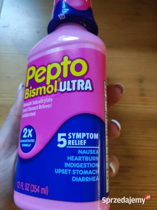 Pepto Bismol nudności zgaga niestrawność Kielce