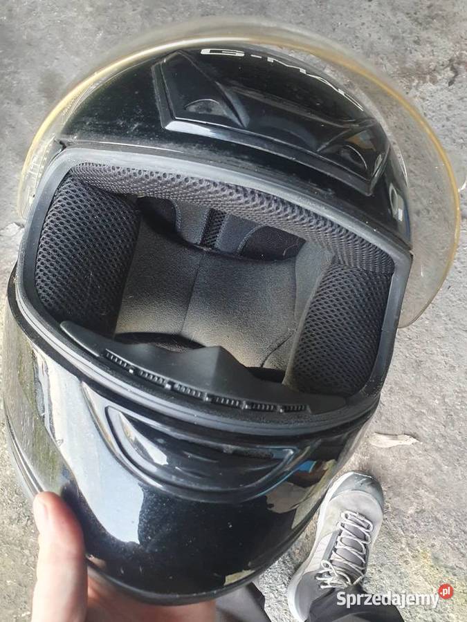 Kask G Mac speed rozmiar L czarny Części i akcesoria motocyklowe świętokrzyskie Jędrzejów