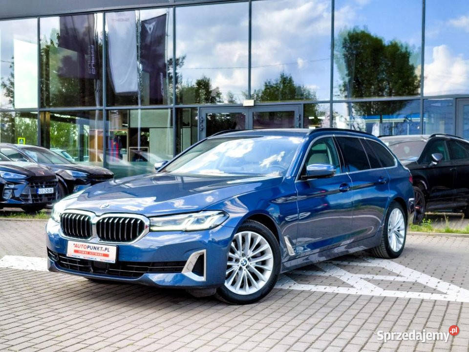 BMW SERIA 5 2022r FV23 Skóra LED PodgrzFotele Kraków sprzedam