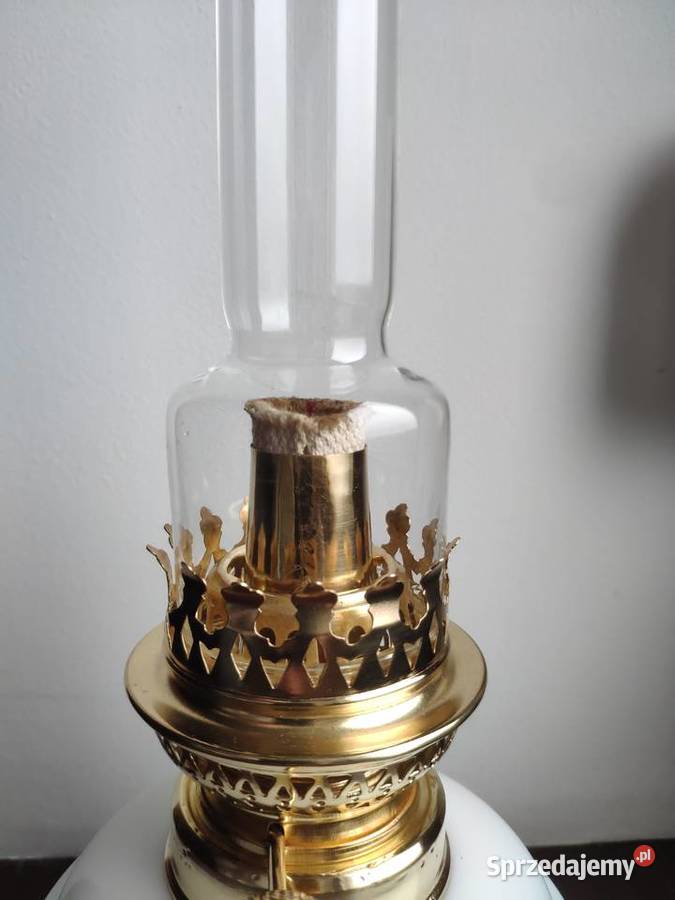 Stara francuska lampa naftowa n668