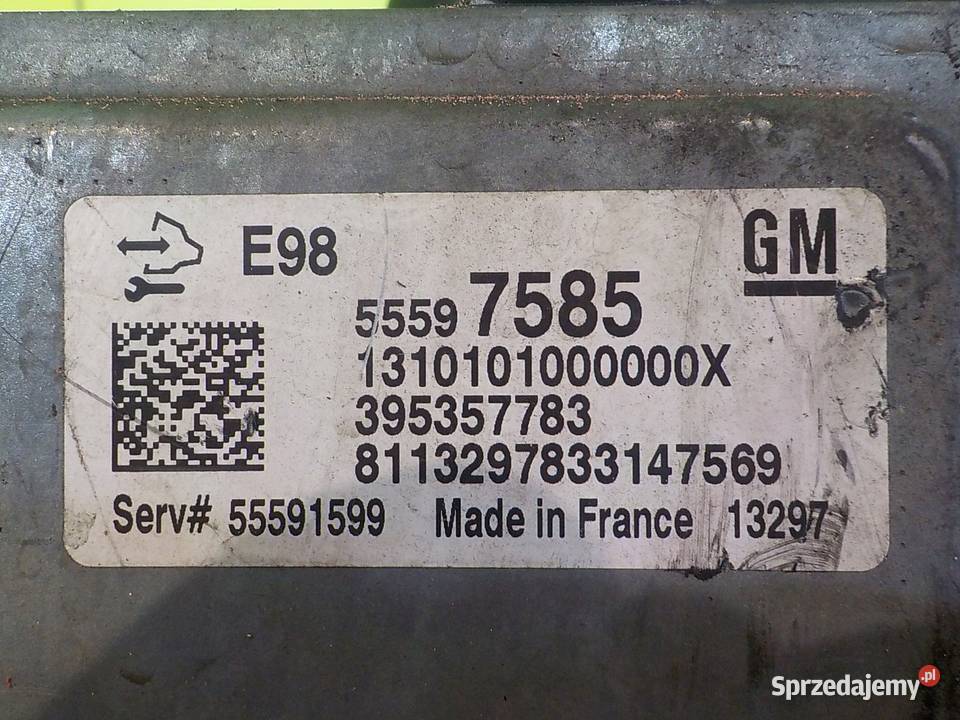 OPEL ZAFIRA C 16 CDTI 14r 5D sterownik komputer Suków sprzedam