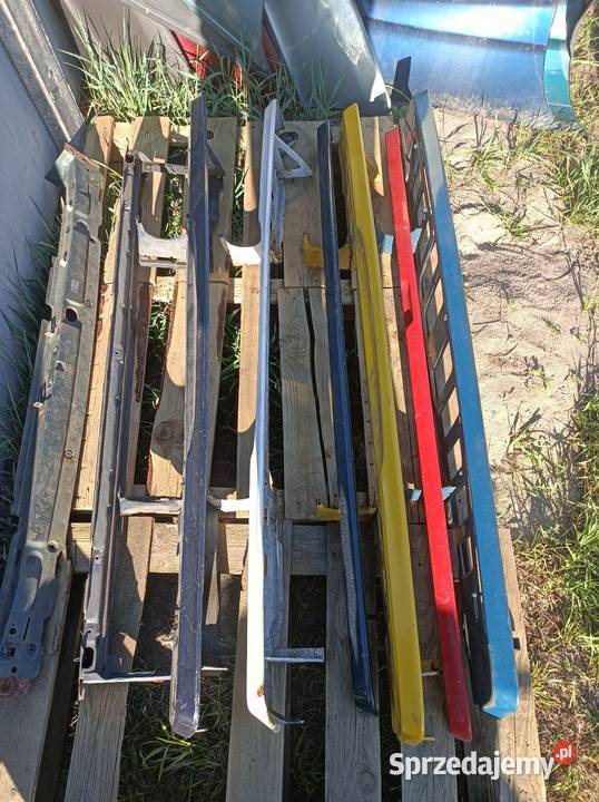 Noski listwa przednia pas pod lampy okular