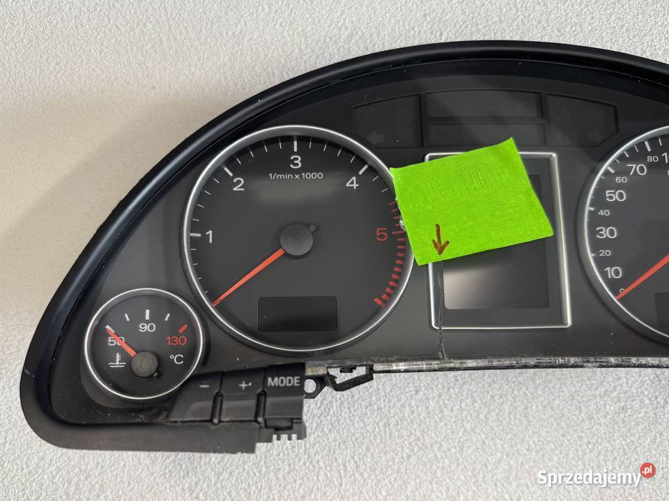 LICZNIK ZEGARY PRĘDKOŚCIOMIERZ AUDI A4 B7 20 TDI