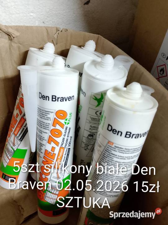 Silikony Koloru Białego DEN BRAVEN PODANA JEST Ostrów Wielkopolski