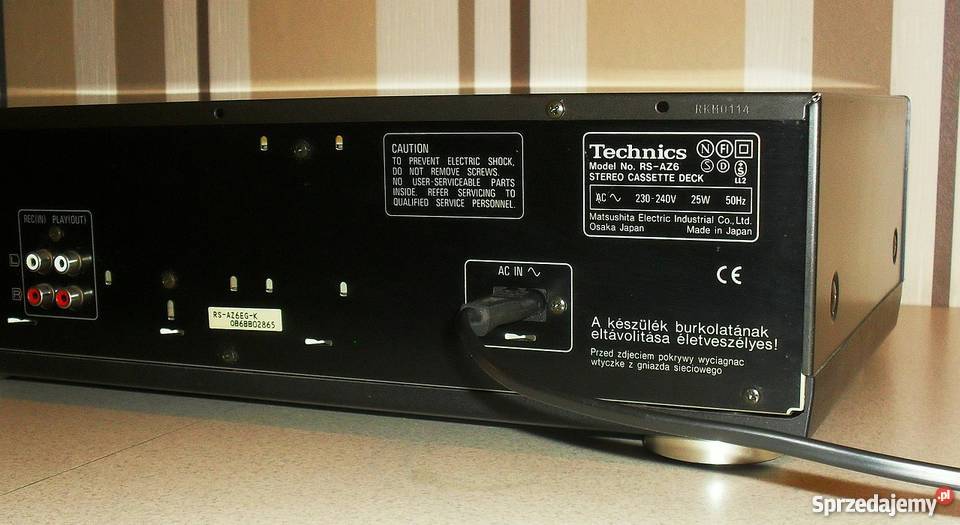 Magnetofon trójgłowicowy TECHNICS RSAZ6 WYSOKIEJ Gliwice