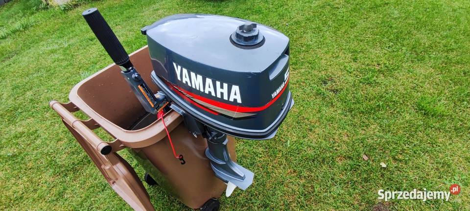 Silnik zaburtowy Yamaha 5 HP spalinowy łódka Żeglarstwo Olsztyn