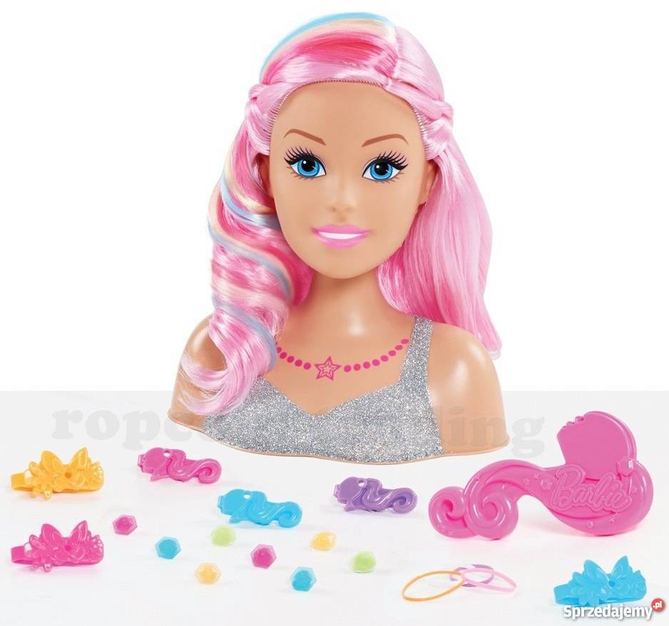 Barbie Głowa do Czesania Stylizacji 20el Just Mogilany