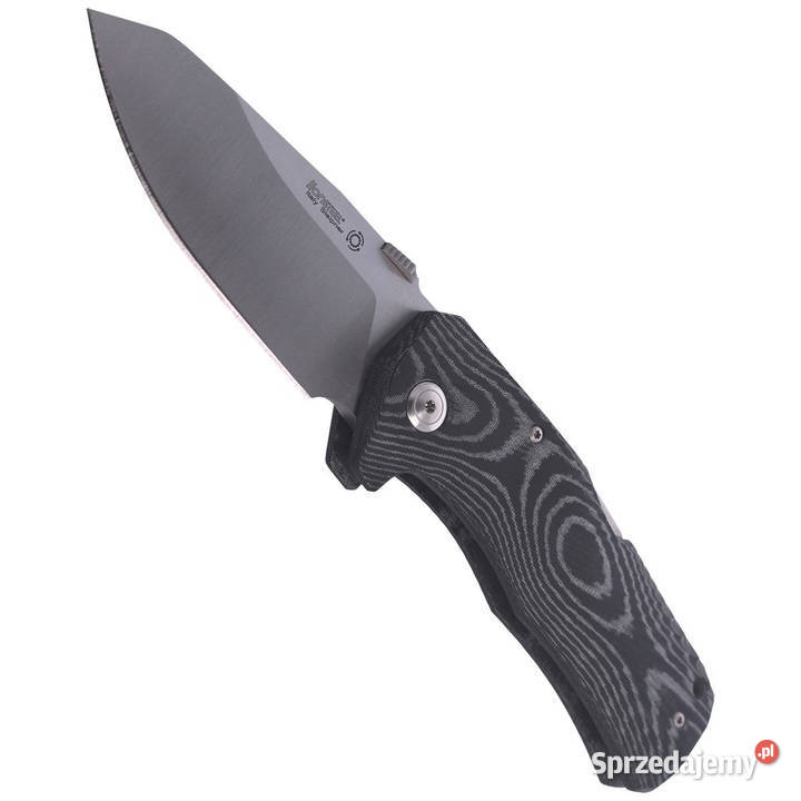 Nóż składany LionSteel TM1 Black Micarta Satin mazowieckie